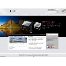 led节能外贸网站-led灯饰外贸网站建设